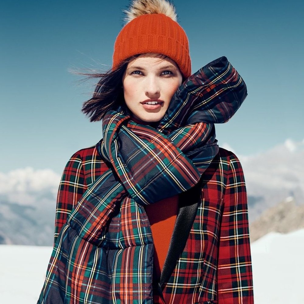 J. Crew Down Puffer Muffler